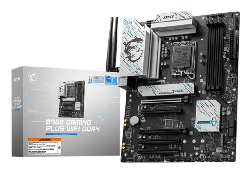 Image of MSI B760 Gaming Plus WIFI (LGA 1700) DDR4 ATX Motherboard