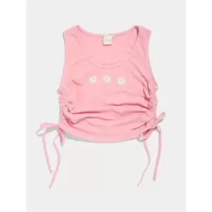 Image of Skinny Dip Ruched Top - Pink