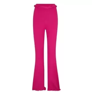 Image of Daisy Street Becky Flare Trousers - Pink
