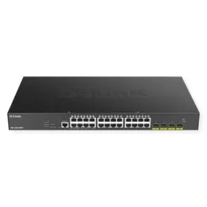 Image of D-Link Switch DGS-1250-28XMP E DGS125028XMP - Switch - Fiber Optic