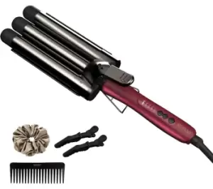 Image of REVAMP New Love Beach Waver Gift Set - Deep Merlot