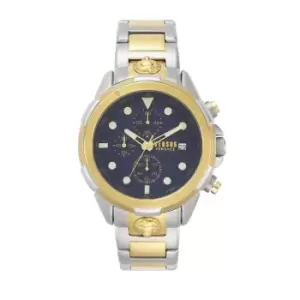 Image of Versus Versace VSPLP0519 Mens Arrondissement Two Tone Bracelet W