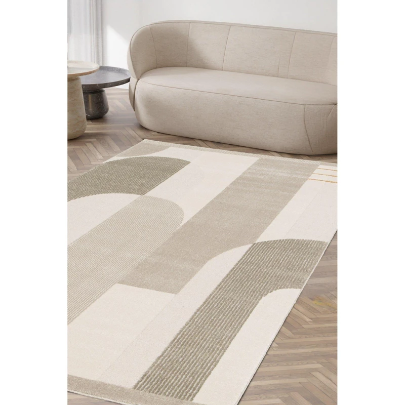 Image of Homemaker Turin Abstract Rug Neutral Neutral unisex 120x170cm