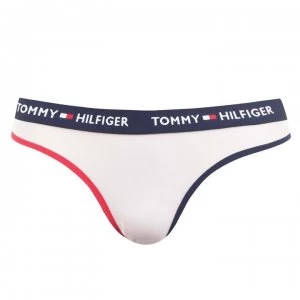 Image of Tommy Bodywear Mesh Thong - Pale BLUSH TD5