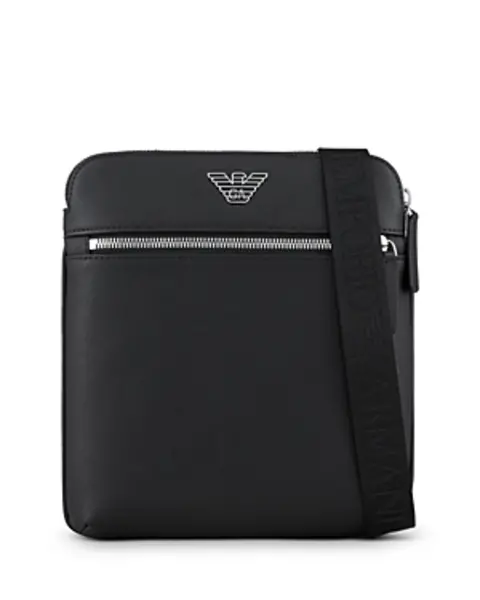 Image of Emporio Armani Eagle Plated Messenger Bag