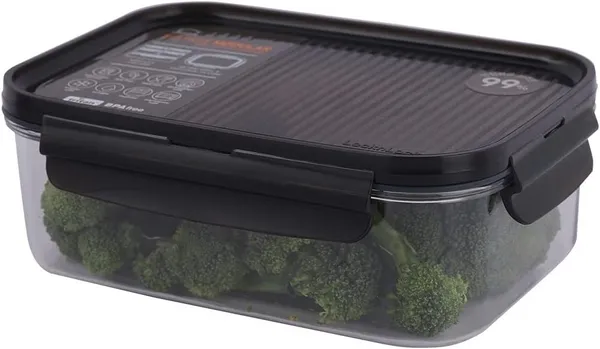 Image of Lock & Lock Bisfree Modular Rectangular, 910ml Transparent