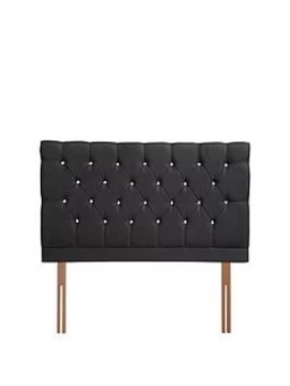 Image of Airsprung Ayah Padded Faux Suede Headboard