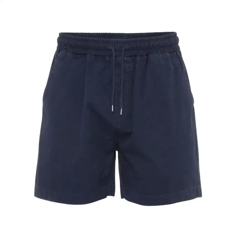 Image of Colorful Standard Twill shorts Colorful Standard Organic navy blue Bleu Unisex S