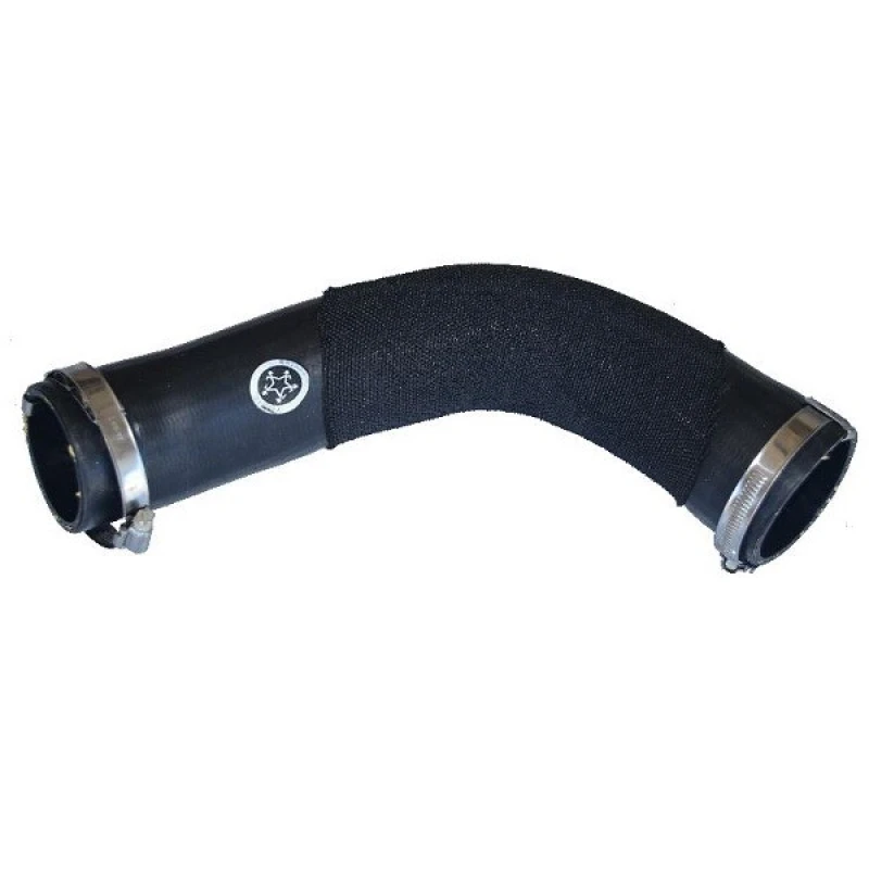 Image of HORTUM 16007 Turbocharger Hose with clamps, Rubber with fabric lining Rubber with fabric lining Charger Intake Hose (3314)