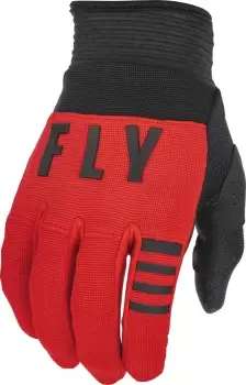 Image of FLY Racing F-16 Gloves Red Black S