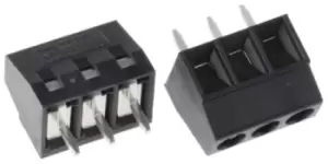 Image of Phoenix Contact MKDS 1/3-3.5 HT BK PCB Header, 3.5mm Pitch