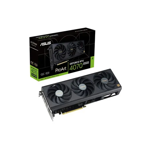 Image of Asus ProArt RTX4070 SUPER OC Graphics Card NXRTX4070S12ASPROOC