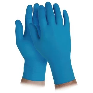 Image of Original Kleenguard Safety Gloves G10 Arctic Blue Medium Pack of 200