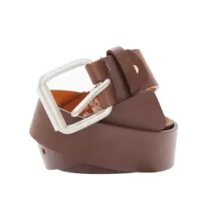 Image of Forest Belts Mens 1.5" Bonded Real Leather Belt (Large (36a-40a)) (Brown)