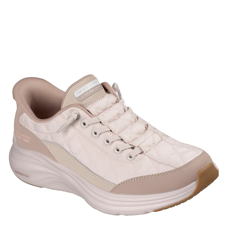 Image of Skechers Contour Foam Runners Womens OffWht/Natural female 7 (40)