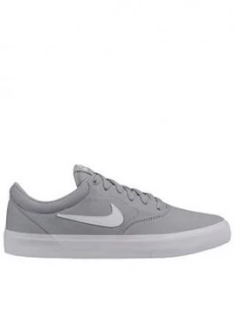 Image of Nike SB Charge Canvas - Grey/White, Size 7, Men