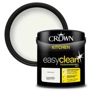 Image of Crown Easyclean Kitchen Paint Milk Bottle 2.5L