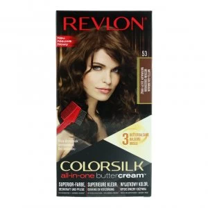 Image of Revlon Colorsilk Buttercream Lasting Color Medium Golden Brown For Women