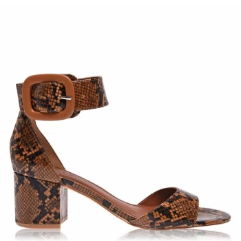Image of Linea Buckle Heel - Snake