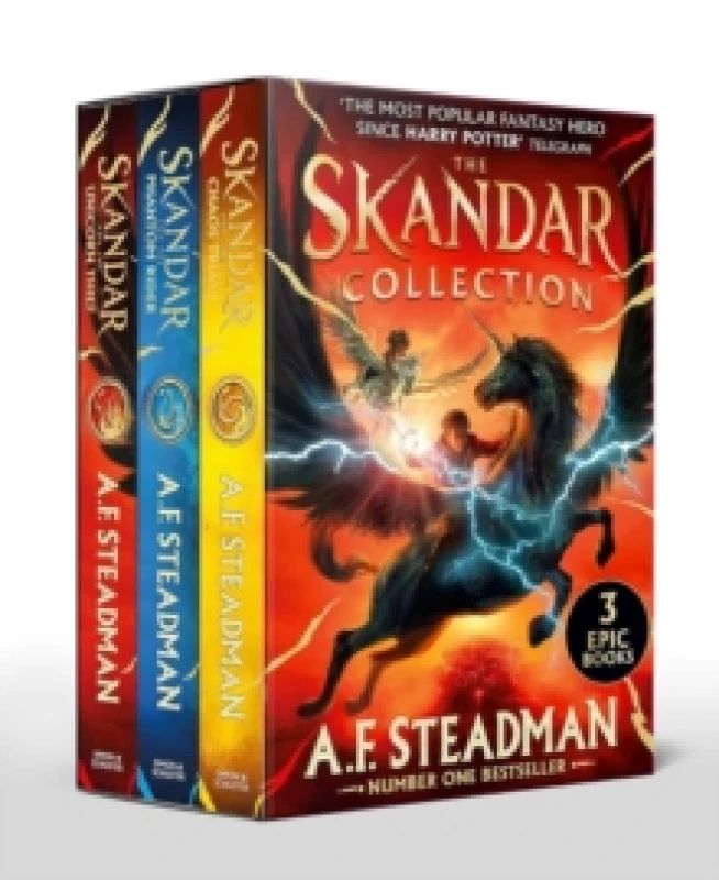 Image of The Skandar Collection : Books 1 - 3 Boxed Set Paperback / softback