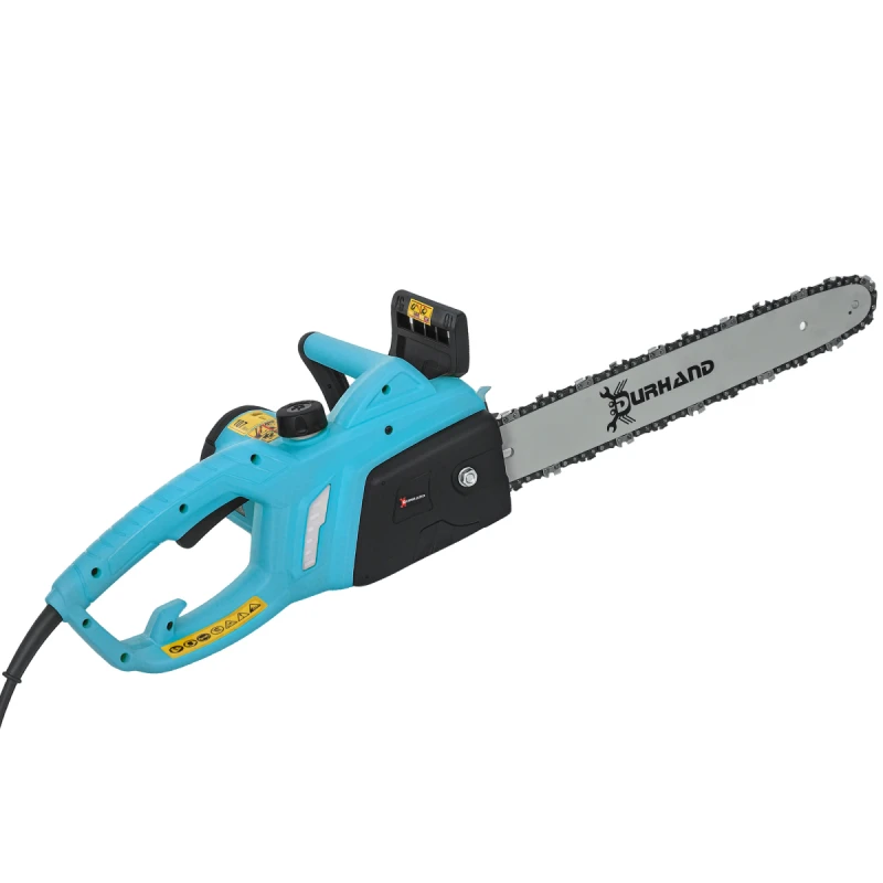Image of DURHAND Electric Chainsaw Garden Tools - 2000 W - 40 Cm Blade For Wood - Blue TJ Hughes 5063603032637