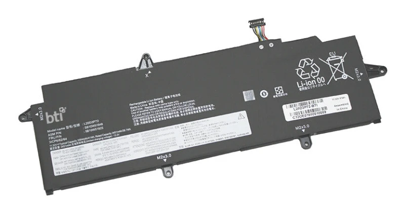 Image of BTI BTI 5B11M90075 compatible 41Wh 3-cell battery for Lenovo Thinkpad X13 G2 5B11M90075-BTI