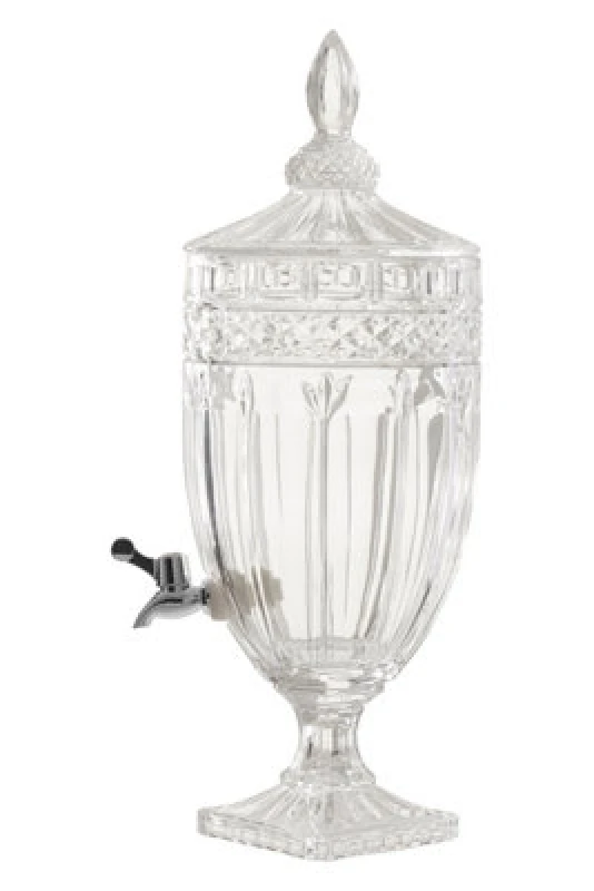 Image of Orsina Large Drinks Dispenser, Pour-Perfection Large Drink Dispenser With Tap, High-Quality Clear Drink Dispenser