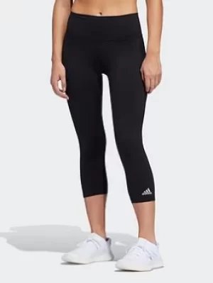 Image of adidas Believe This 2.0 3/4 Leggings, Black Size M Women