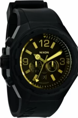 Image of Mens Nixon The Steelcat Chronograph Watch A313-1354