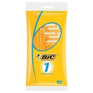 Image of BIC 1 Sensitive Shaver Pack x 10