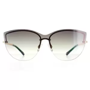 Image of Ted Baker Rimless Gold Green Gradient TB1614 Sammy