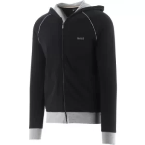 Image of BOSS Black Mix and Match Zip Hoodie