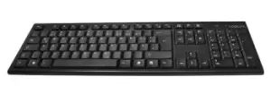 Image of LogiLink ID0104 keyboard RF Wireless QWERTZ Black