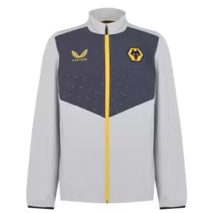 Image of Castore Wolverhampton Wanderers Jacket Mens - Silver