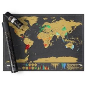 Image of Scratch Map Deluxe Travel Edition