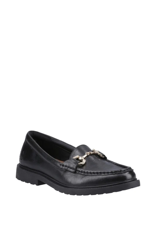 Image of Hush Puppies Verity Snaffle Loafer, Black, Size 5, Women Black WD1UK Female 5