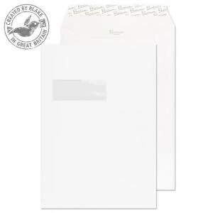 Image of Blake Premium Business C4 120gm2 Woven Peel and Seal Window Pocket