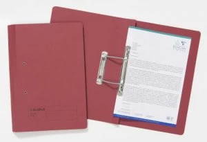 Image of Guildhall Sprial File Foolscap 285gsm Red PK25