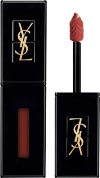 Image of Yves Saint Laurent Vernis a Levres Vinyl Cream Lip Stain 5.5ml 420 - Chili Vibration
