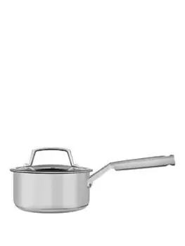 Image of Ninja Zerostick Stainless Steel 16Cm Saucepan With Lid - C60216Uk