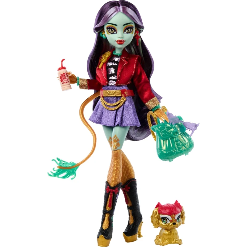 Image of Monster High Monster High Jinafire Long Fashion Doll with Accessories