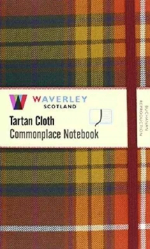 Image of Waverley (L): Buchanan Reproduction Tartan Cloth Large Notebook Hardback