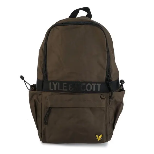 Image of Lyle and Scott Recycled Ripstop Backpack - Green One Size