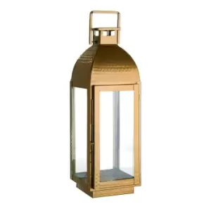Image of 44cm Brass Finish Lantern