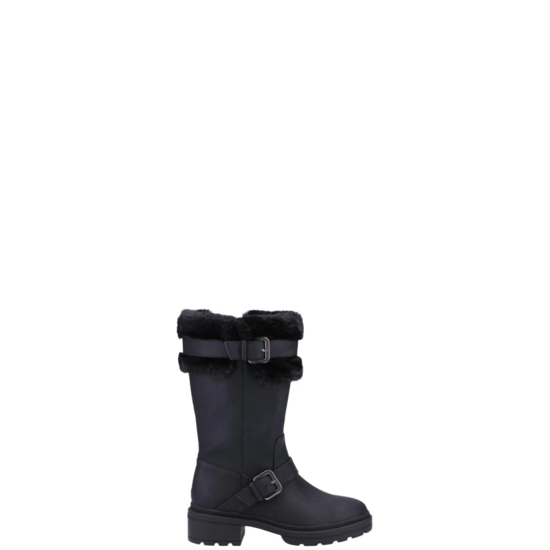 Image of Rocket Dog Womens Igloo Durable Zip Up Long Boots UK Size 4 (EU 37) Black RKD176-BLACK-4