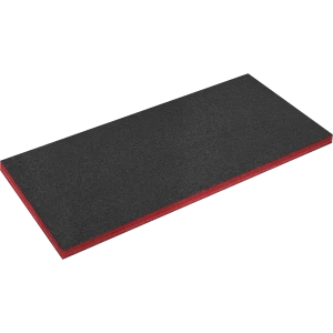 Image of Sealey Red Easy Peel Shadow Foam for Tool Chests and Cabinets 1200mm 550mm 50mm