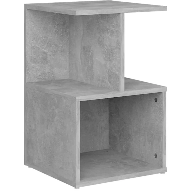 Image of VIDAXL Bedside Cabinet Concrete Grey 35x35x55cm Engineered Wood Vidaxl 8720286558607