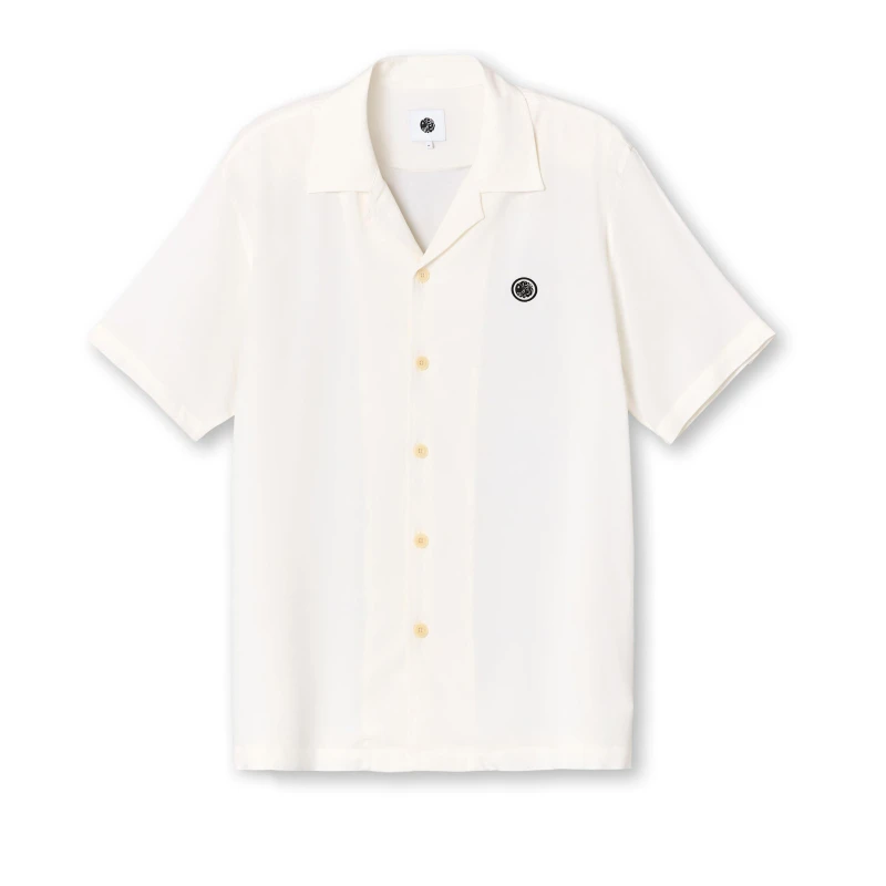 Image of Pretty Green Mens Plain Short-Sleeve Regular Fit T-Shirt White male Small