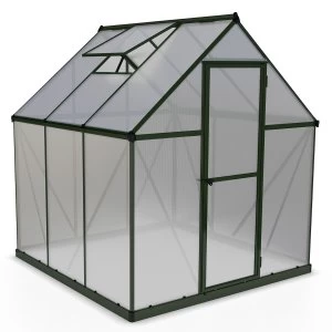 Image of Palram Mythos Greenhouse 6 x 6 - Green