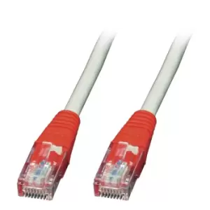 Image of Lindy Crossover Cat.6 U/UTP 7.5m networking cable Grey Cat6 U/UTP...